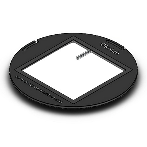 OKOLAB Heated Glass Plate for ICSI Microscopes - Image 2