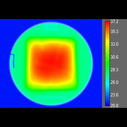 OKOLAB Heated Glass Plate for ICSI Microscopes - Image 4